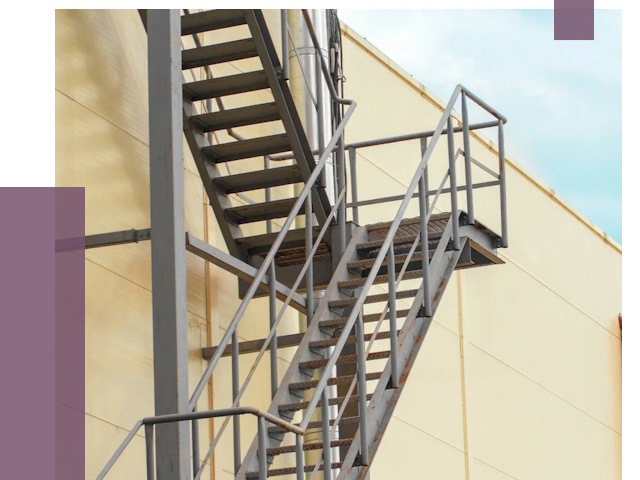 Пожарные лестницы в Кыштыме от 12463 руб. — монтаж и продажа | ПРОЛЁТ-Кшт