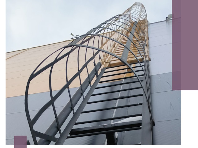 Изготовление и монтаж пожарных лестниц в Кыштыме профессионально