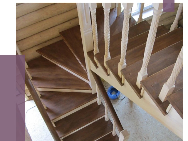 Реставрация деревянных лестниц в Кыштыме от 4362 руб.