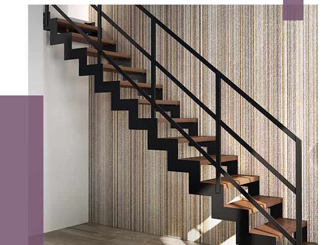 Изготовление металлических лестниц в Кыштыме от 49334 руб. | ПРОЛЁТ-Кшт