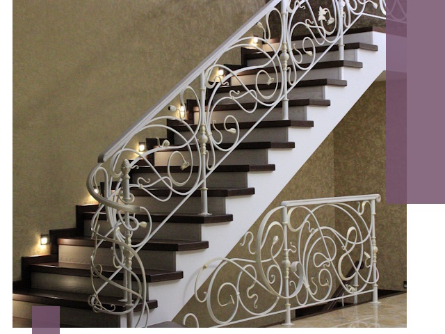 Кованые лестницы под ключ в Кыштыме — изготовление и монтаж