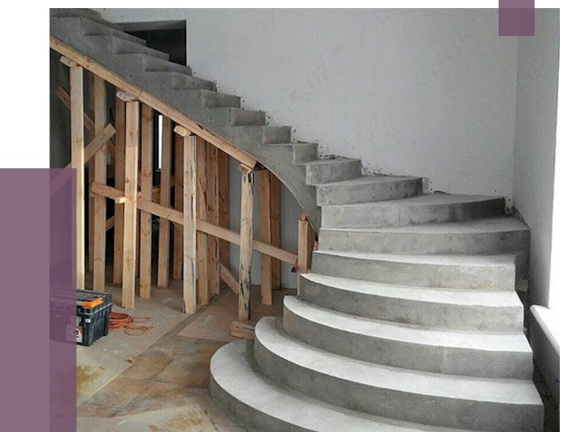 Изготовление бетонных лестниц под ключ в Кыштыме от 20253 руб. | ПРОЛЁТ-Кшт