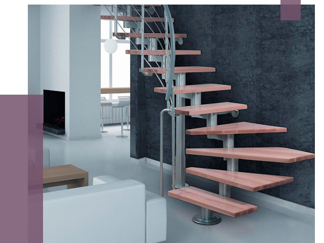 Модульные лестницы в Кыштыме от 17137 руб. — купить в ПРОЛЁТ-Кшт