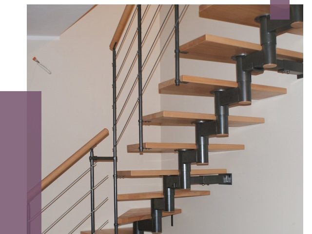 Изготовление модульных лестниц в Кыштыме от 11684 руб. 