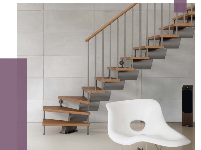 Монтаж модульных лестниц в Кыштыме от 6439 руб. 