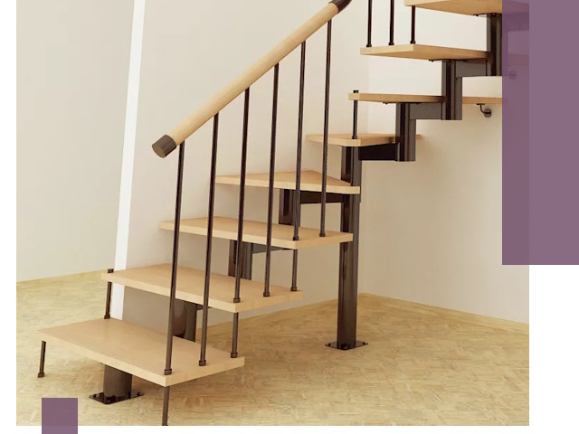 Монтаж лестниц на больцах в Кыштыме — быстро и надежно