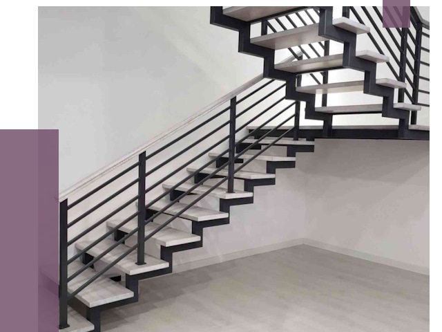 Лестницы на металлокаркасе под ключ в Кыштыме от 12983 руб. | ПРОЛЁТ-Кшт