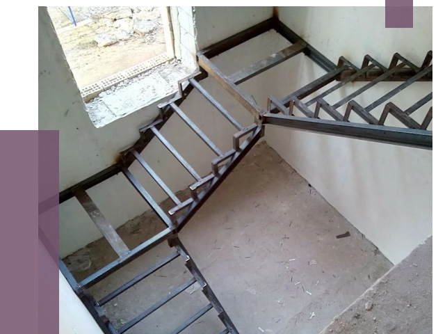 Монтаж лестниц на металлокаркасе в Кыштыме от 12983 руб. — ПРОЛЁТ-Кшт