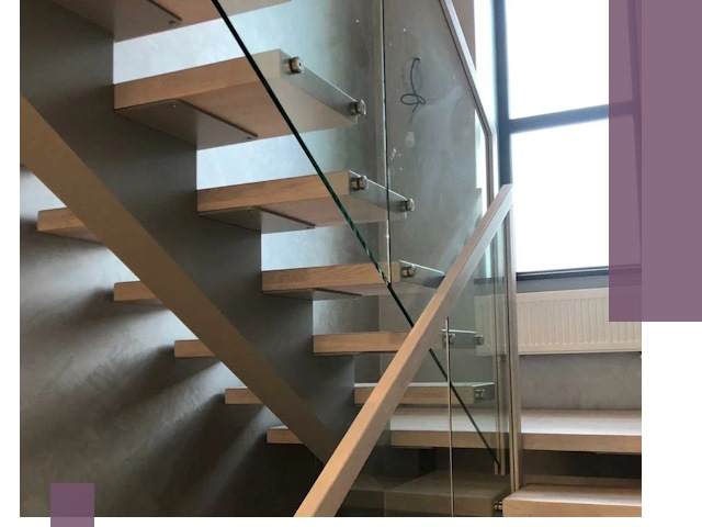 Изготовление лестниц на монокосоуре в Кыштыме с монтажом и гарантией