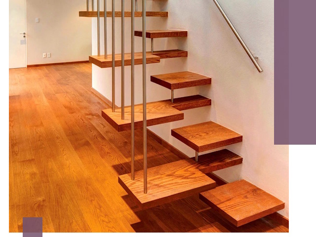 Лестницы «гусиный шаг» на заказ в Кыштыме для узких пространств