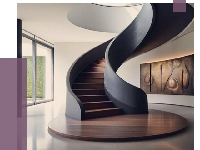 Элитные лестницы под заказ в Кыштыме от 192141 руб. — ПРОЛЁТ-Кшт