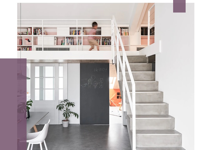 Лестницы для двухуровневой квартиры в Кыштыме от 179159 руб. | ПРОЛЁТ-Кшт