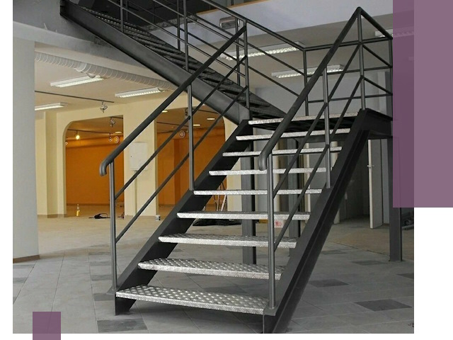 Лестницы для офиса в Кыштыме: изготовление, монтаж, демонтаж