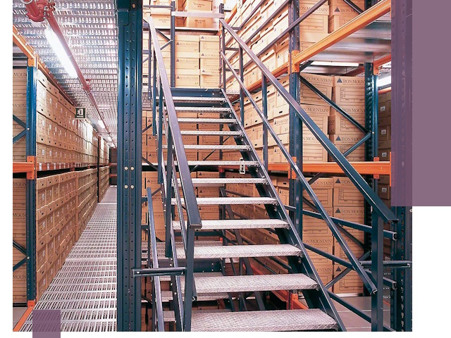 Лестницы складские прочные и безопасные под ключ в Кыштыме