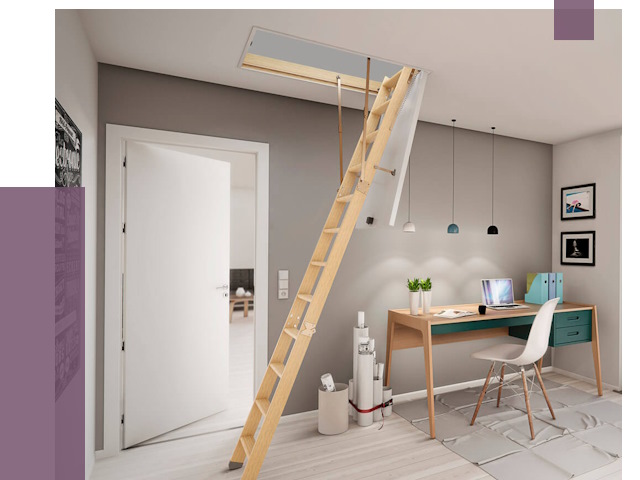 Чердачные лестницы в Кыштыме — от 14800 руб. | ПРОЛЁТ-Кшт
