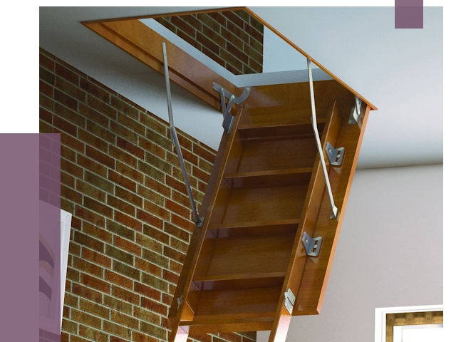 Установка чердачной лестницы в Кыштыме от 7945 руб. | ПРОЛЁТ-Кшт