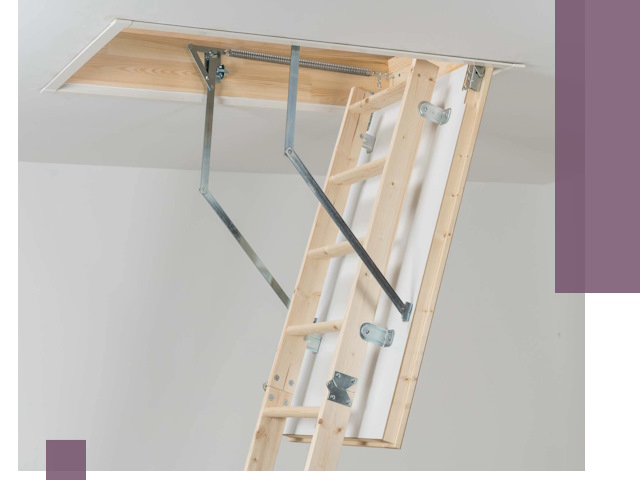 Установка чердачной лестницы под ключ в Кыштыме