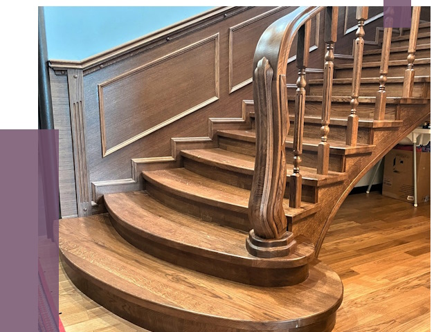 Дубовые лестницы под ключ в Кыштыме от 179159 руб. — ПРОЛЁТ-Кшт