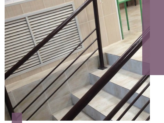 Изготовление перил из металла под ключ в Кыштыме