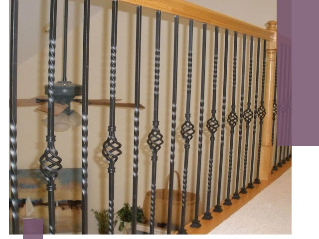 Изготовление и монтаж кованных перил в Кыштыме под ключ