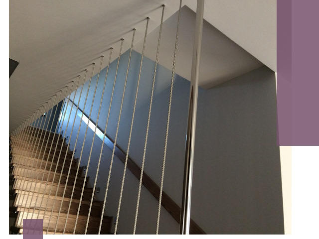 Тросовые перила под ключ в Кыштыме — производство и монтаж