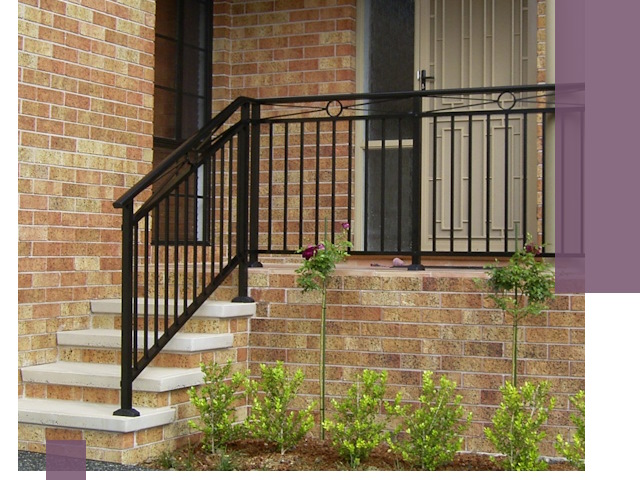 Уличные перила из металла под ключ в Кыштыме