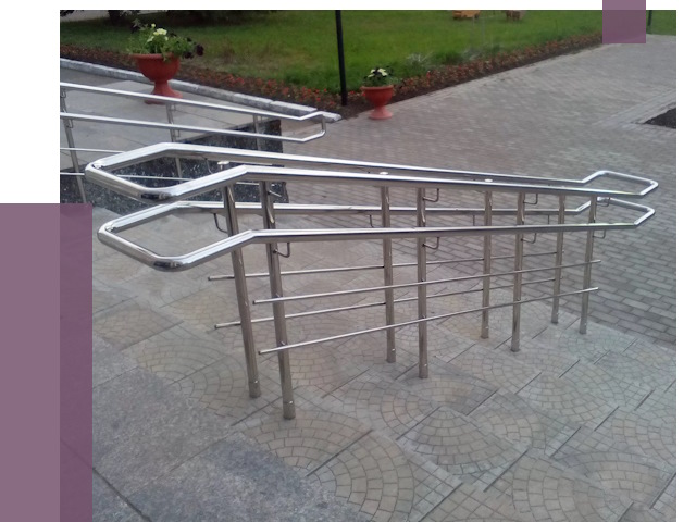 Перила для инвалидов в Кыштыме от 7706 руб. под ключ | ПРОЛЁТ-Кшт