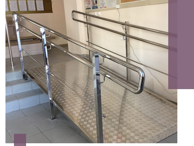 Перила для инвалидов в Кыштыме — надежные поручни и ограждения