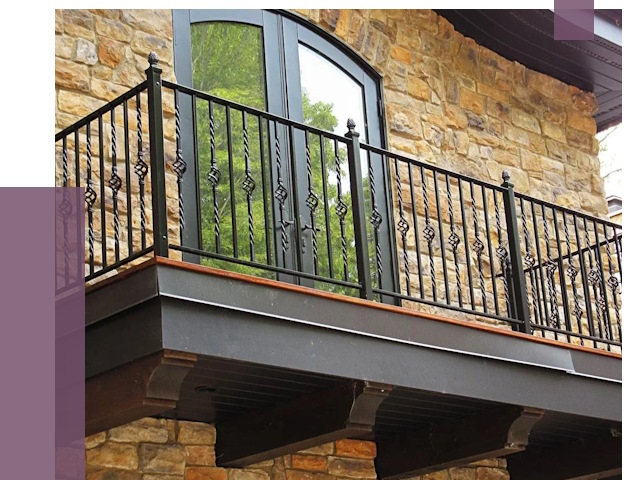 Балконные ограждения в Кыштыме от 8153 руб. — купить | ПРОЛЁТ-Кшт