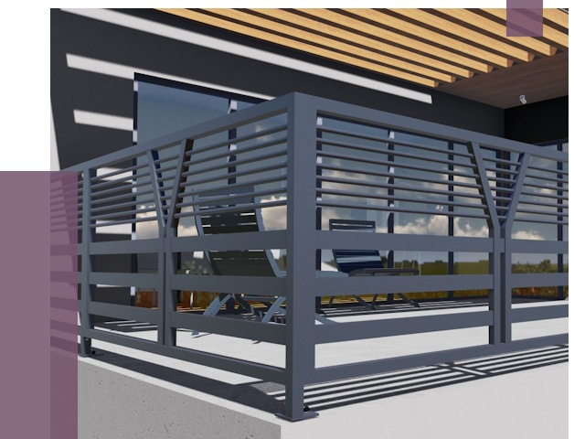 Изготовление балконных ограждений в Кыштыме от 10905 руб. | ПРОЛЁТ-Кшт