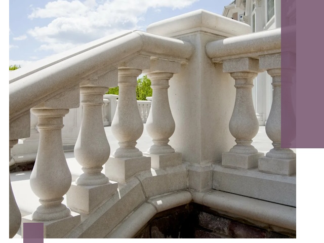 Балюстрады из металла и камня под ключ в Кыштыме