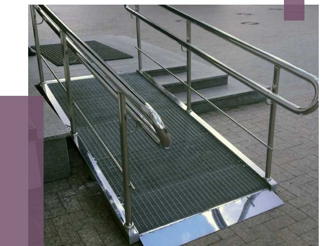 Монтаж пандусов для инвалидов в Кыштыме от 8745 руб. под ключ | ПРОЛЁТ-Кшт