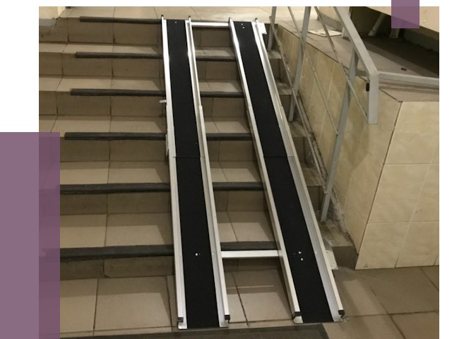 Установка пандуса в подъезд в Кыштыме от 8101 руб. под ключ | ПРОЛЁТ-Кшт