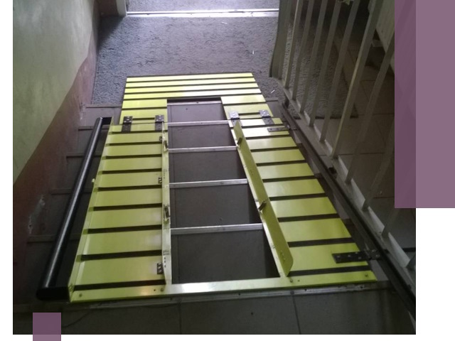 Профессиональный монтаж пандуса в подъезд в Кыштыме