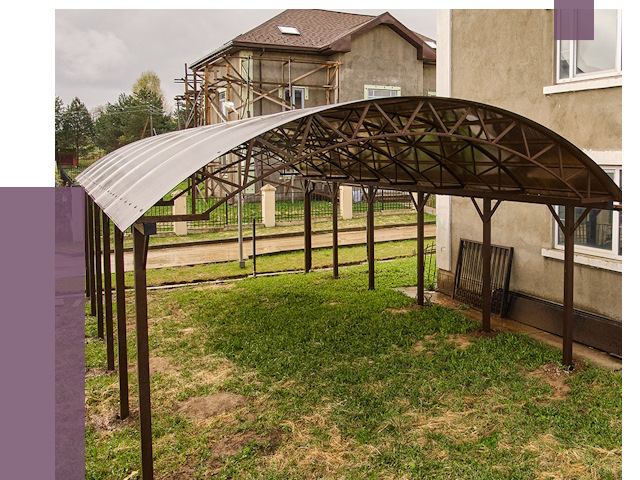 Демонтаж навесов в Кыштыме от 4674 руб. — разборка и вывоз | ПРОЛЁТ-Кшт