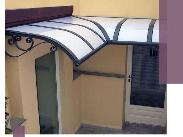 Монтаж козырьков любой сложности в Кыштыме под ключ