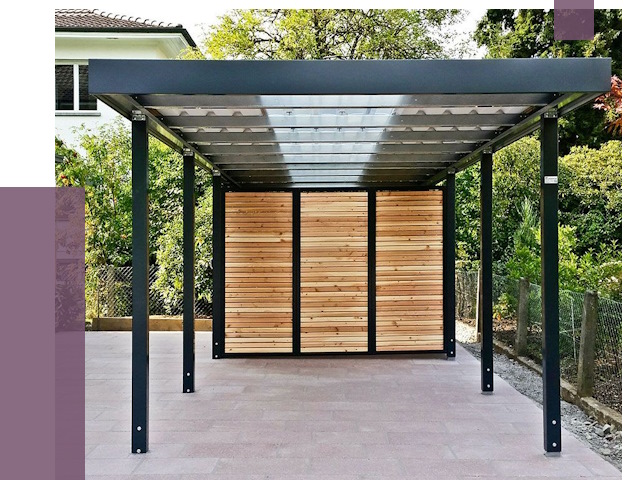 Отдельно стоящие навесы во дворе в Кыштыме от 81530 руб. | ПРОЛЁТ-Кшт