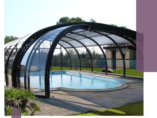 Навесы для бассейна в Кыштыме: изготовление и монтаж под ключ