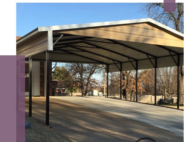 Двускатные навесы в Кыштыме от 8153 руб.  | ПРОЛЁТ-Кшт