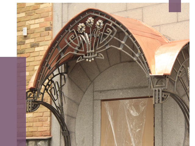 Арочные козырьки в Кыштыме от 14800 руб. 