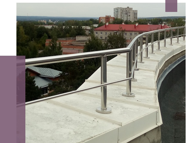 Парапеты и ограждения кровли в Кыштыме от 5037 руб. 