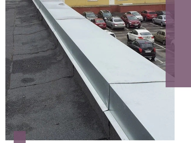 Изготовление парапетов из металла и нержавейки в Кыштыме