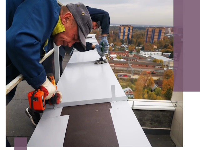 Монтаж парапетов в Кыштыме — установка прочных металлических ограждений