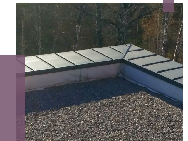 Металлические парапеты в Кыштыме от 4362 руб. под ключ | ПРОЛЁТ-Кшт