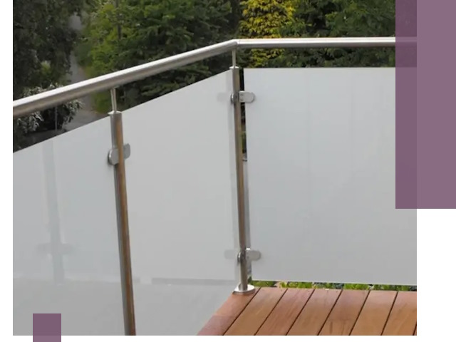 Алюминиевые парапеты для балконов и террас в Кыштыме