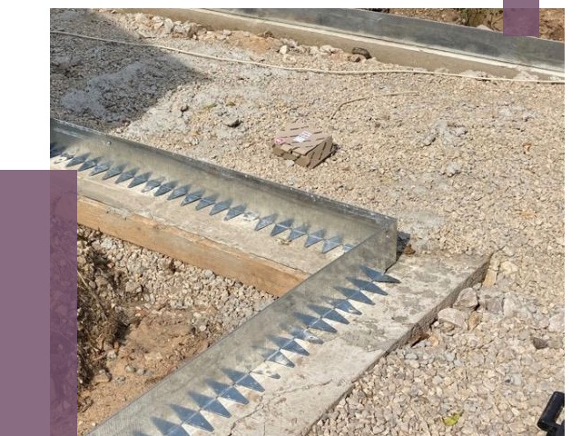 Нержавеющие бордюры в Кыштыме от 4881 руб. под ключ | ПРОЛЁТ-Кшт