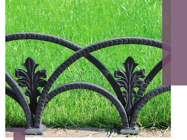 Декоративные металлические бордюры под ключ в Кыштыме