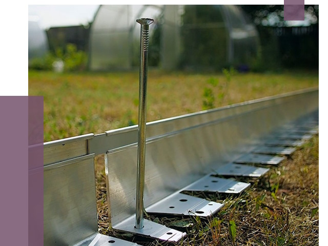 Металлические бордюры для газона в Кыштыме от 4362 руб. | ПРОЛЁТ-Кшт