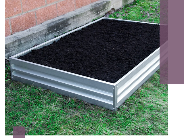 Металлические бордюры для грядок в Кыштыме: прочность и аккуратность