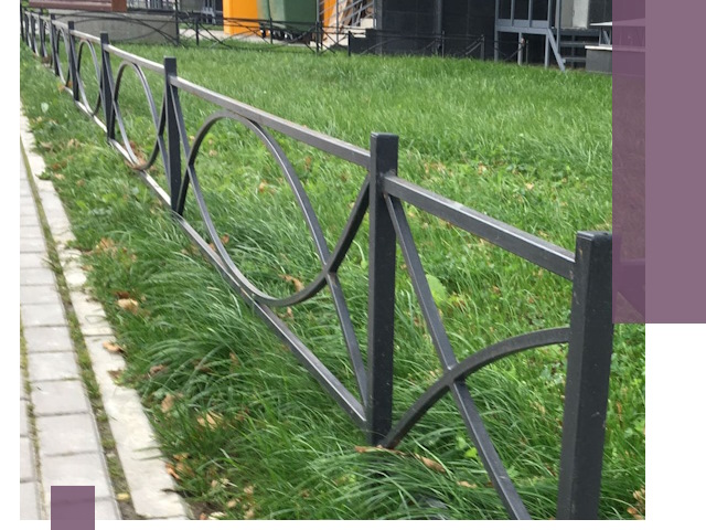 Газонные ограждения из металла в Кыштыме — монтаж и продажа